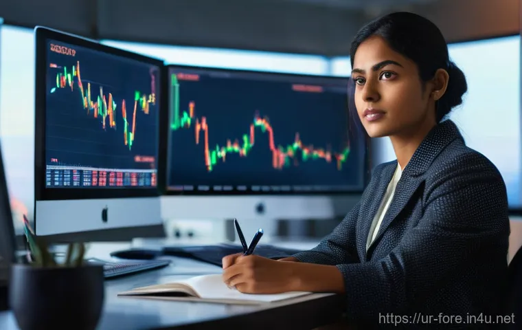 외환관리사와 외환 관련 서적 리뷰 - **Prompt:** A young, determined South Asian woman, in her late 20s, with a thoughtful expression, is...