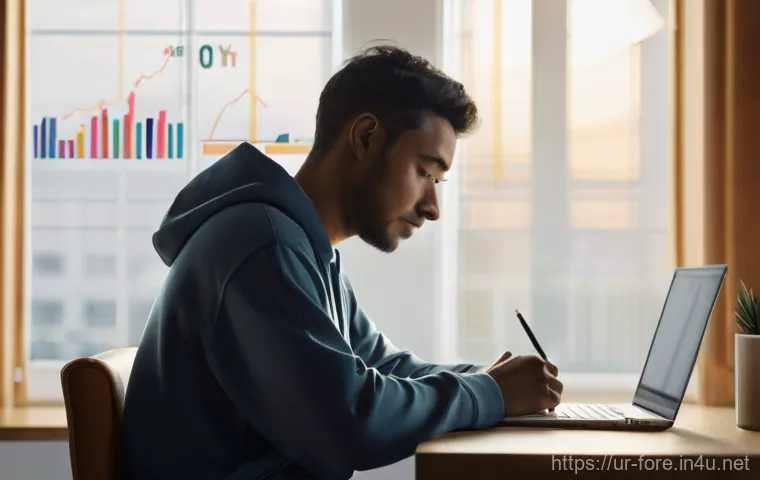 외환관리사와 성공적인 시간 관리 방법 - Prompt for "The Disciplined Dawn of a Forex Trader"**

"A serene, well-lit image of an adult individ...