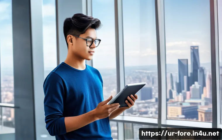 외환관리사와 글로벌 금융 사례 - **Prompt 1: Personal Financial Growth and Global Opportunities**
    "A bright, diverse young adult,...