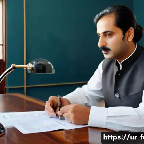 외환관리사와 외국환거래법 - **Prompt 1: Secure Bank Wire Transfer**
    "A distinguished, middle-aged Pakistani man, dressed in ...