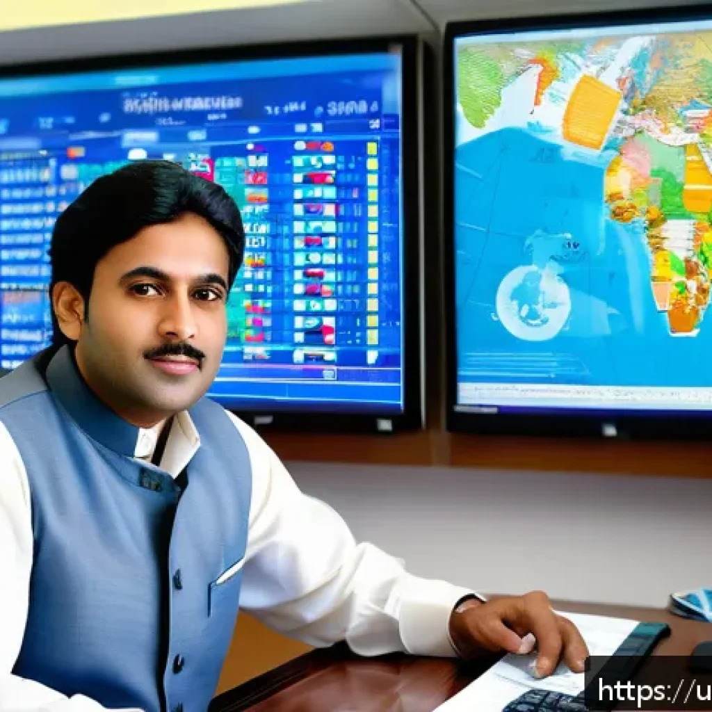 외환관리사 자격증 취득의 장점 - A professional South Asian businessman in traditional Pakistani attire (shalwar kameez with a waistc...