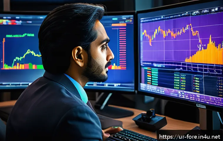 외환관리사와 외환 관련 경제학 이론 - A detailed digital illustration of a modern Forex trading room set in Karachi, Pakistan, showing a y...